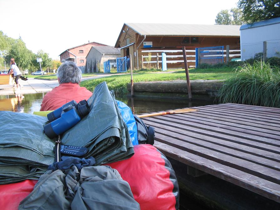 beim Ruderverein Damgarten, Wasserwanderrastplatz