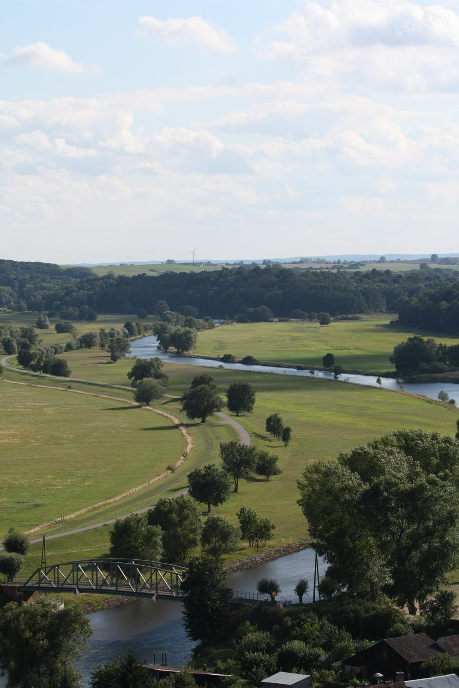 Blick vom Grützpott in Stolpe