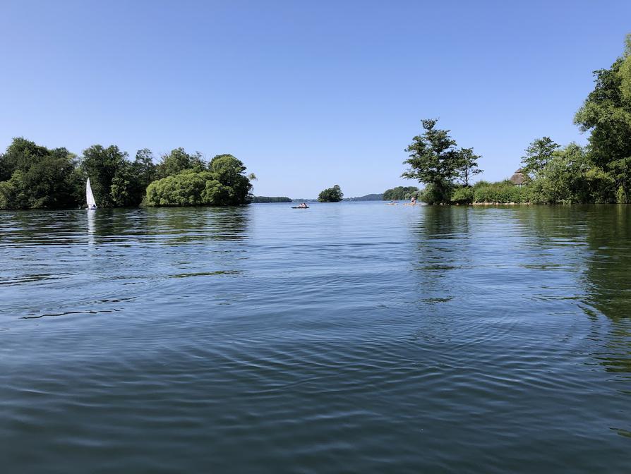 Durchfahrt bei der Prinzeninsel