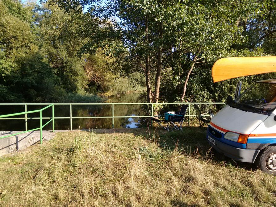 Am Wehr bei Sternberger Burg