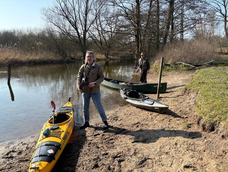 Pause an der Pferdebadestelle