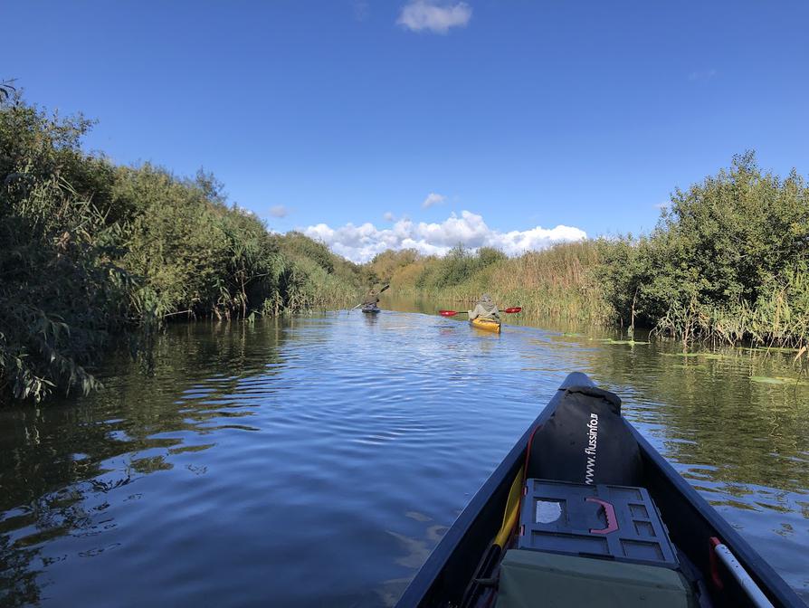 auf dem Dahmer Kanal