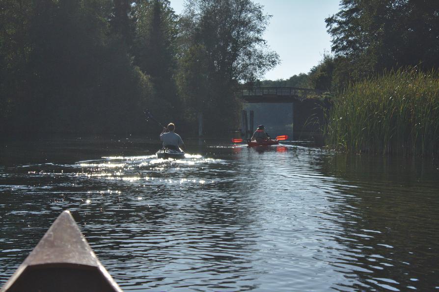 vor der Verbindung Langen See mit Dieksee