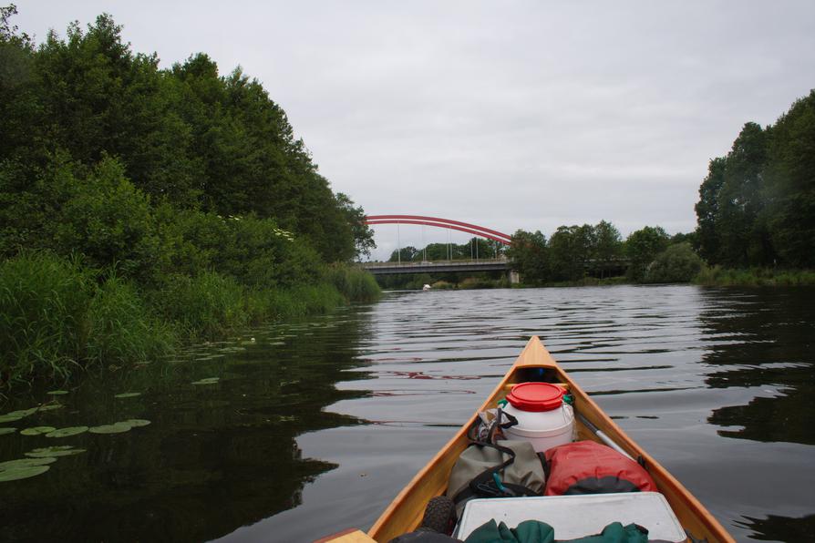 Oder-Spree-Kanal vor der Autobahn