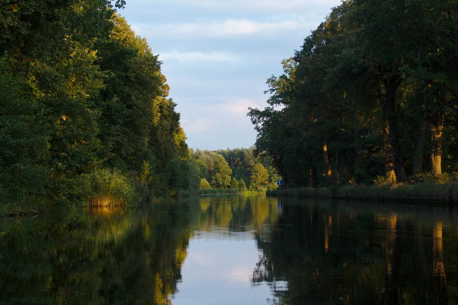 Vosskanal in Liebenwalde Vosskanal in Liebenwalde