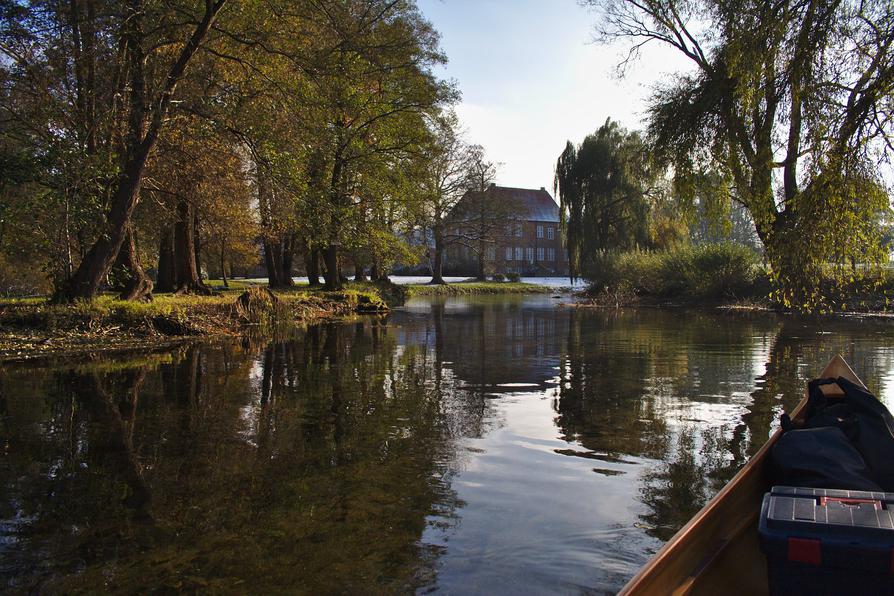 Schwentine am Gutshaus Wahlstorf