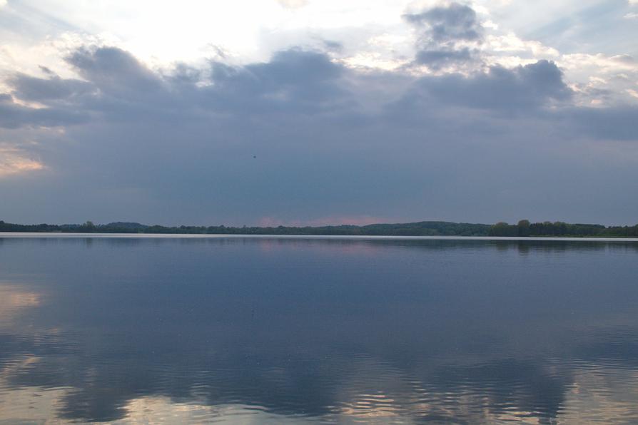 Abendstimmung auf dem Behler See Abendstimmung auf dem Behler See