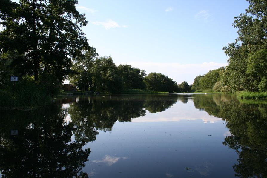 Biwakplatz Neumanschnow an der Alten Oder