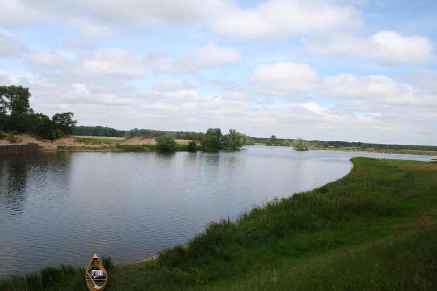 Havel vor dem Wehr Quitzöbel