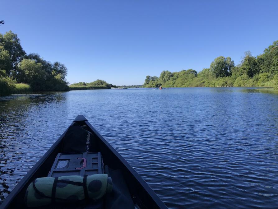 Beginn des Lanker Sees