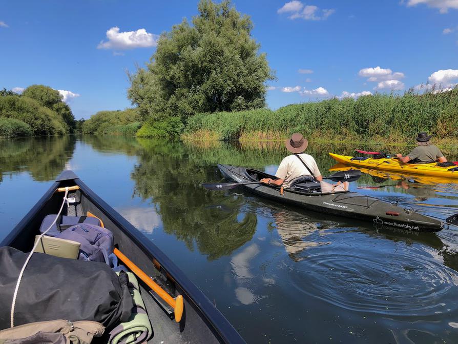 Rücktour auf der Schwentine