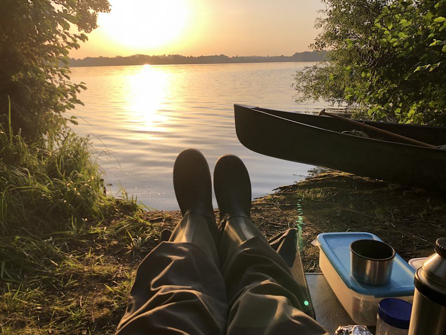 Sonnenaufgang am Kleinen Plöner See