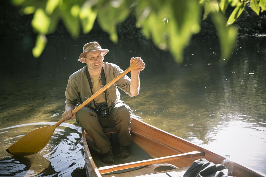 Spätsommersonne im Kanu Spätsommersonne im Kanu