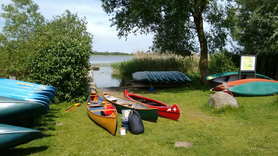 Kanuvermietung am Wasserwanderrastplatz Bützow