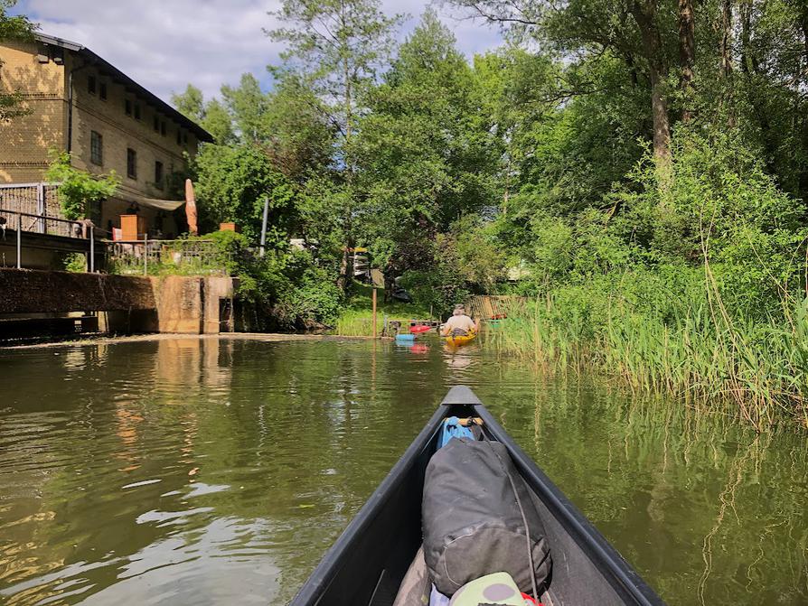 Zurück an der Einsetzstelle Steinfurter Mühle