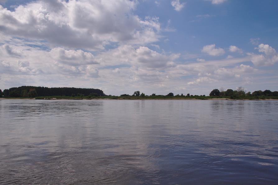 Elbe nahe Neuwerben beim Mauseloch