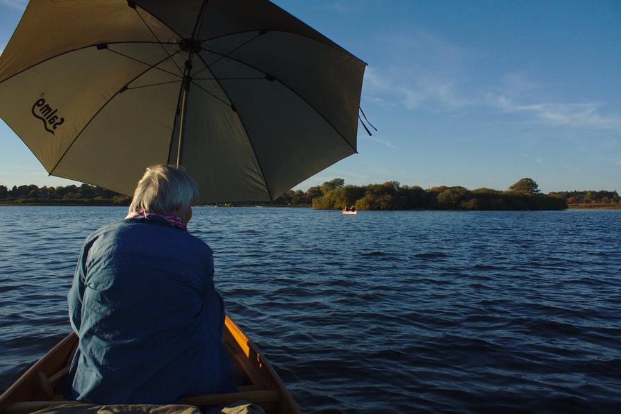 Rückenwind-Segeln auf dem Lanker See