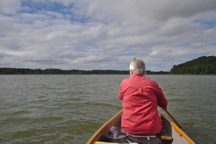 auf dem Westensee bei Wulfsfelde