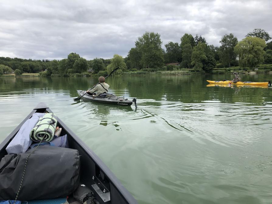 Auf dem Eutiner See