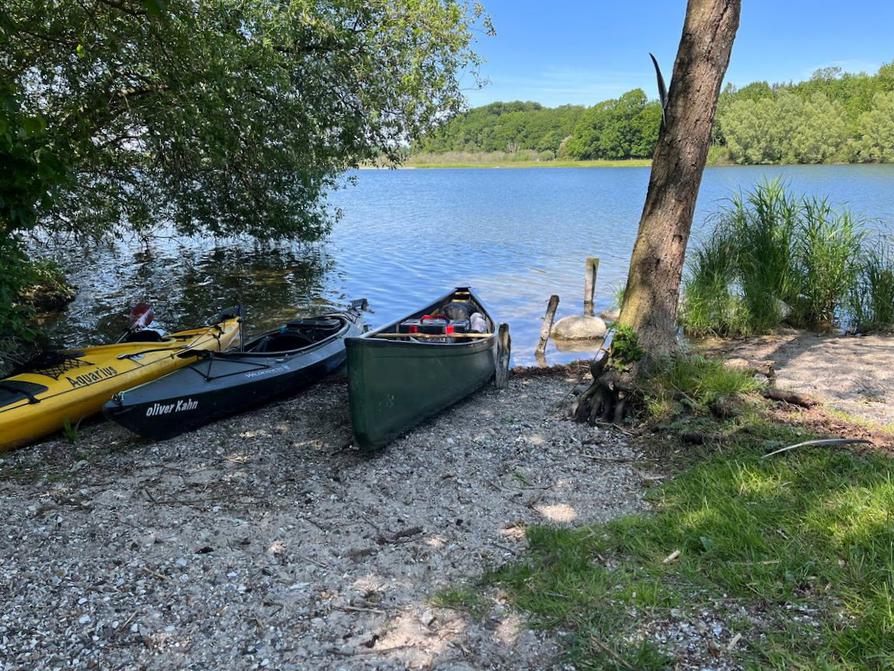 Pause an der Halbinsel Gläserkoppel