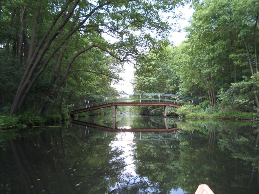 Fußgängerbrücke beim Fehrlingsee