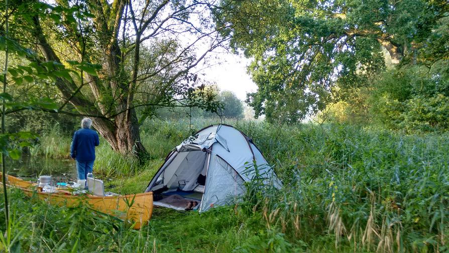 morgens in der Natur - nahe einer norddeutschen Kleinstadt