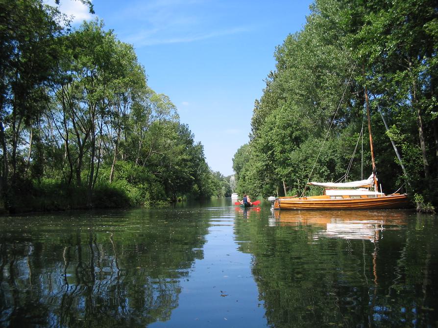 Bolter Kanal kurz vor der Müritz