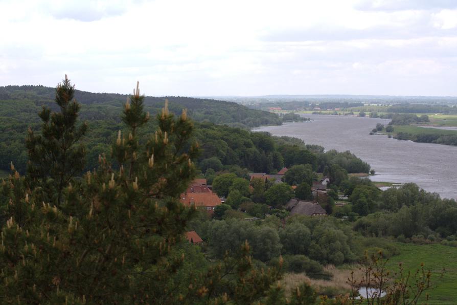 Elbe bei Schutschur