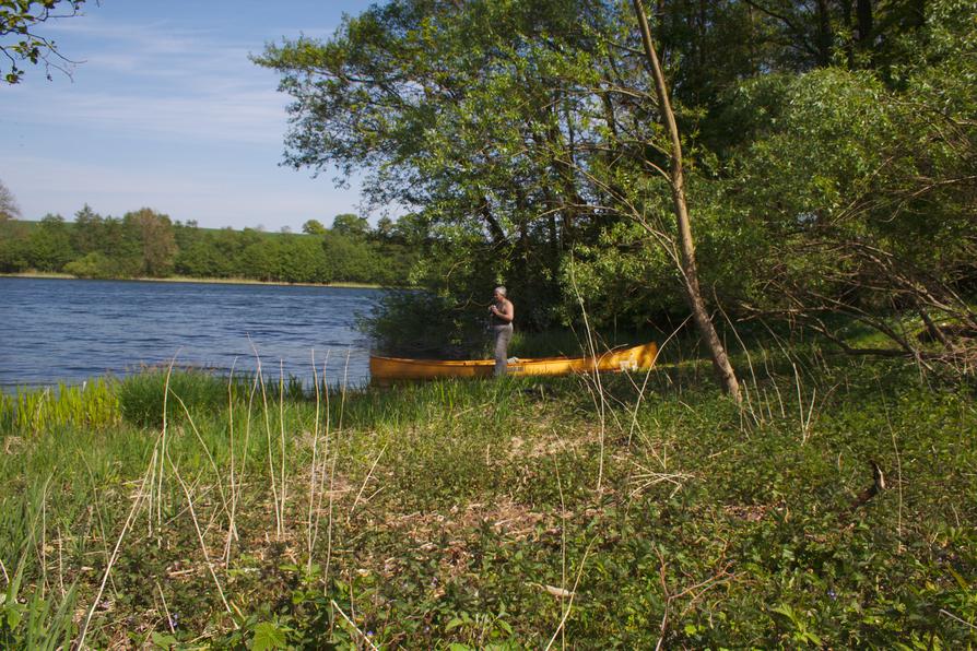 Pause an der Schwentine Große Breite