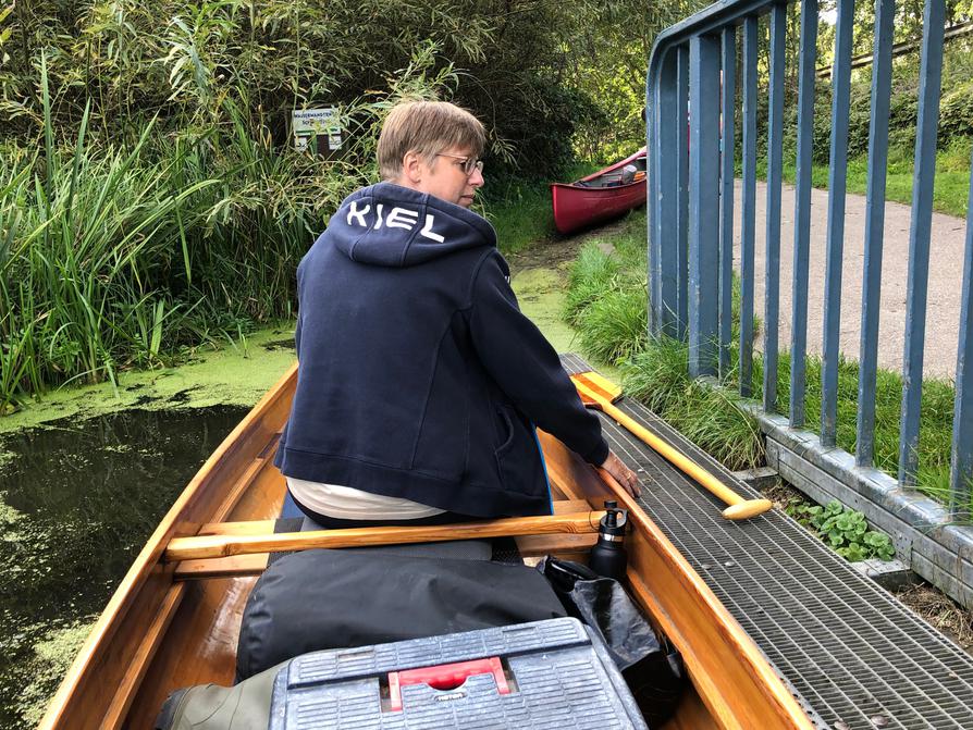 Einsetzstelle am Rosensee B 202