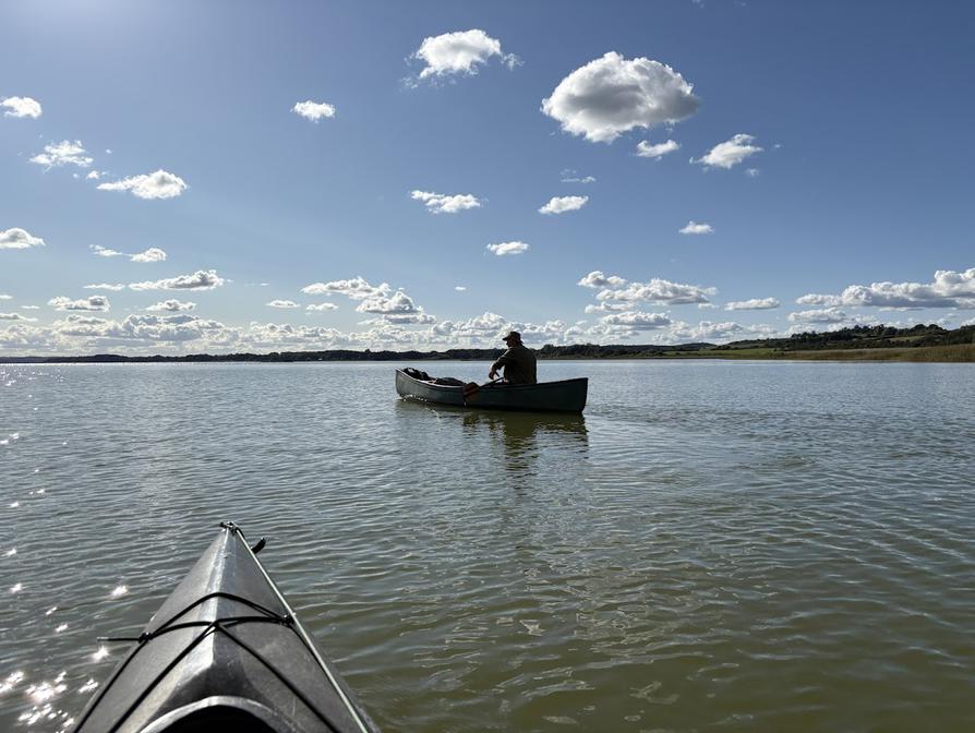 auf dem Malchiner See