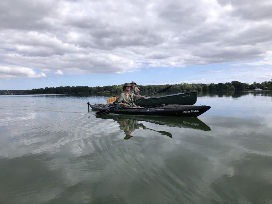 Auf dem Eutiner See