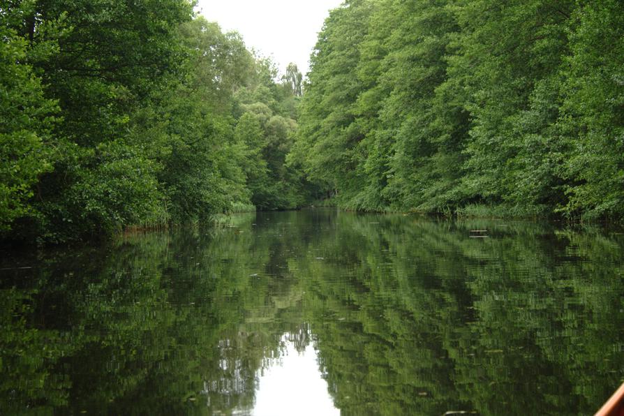 Werbellinkanal vor Rosenbeck