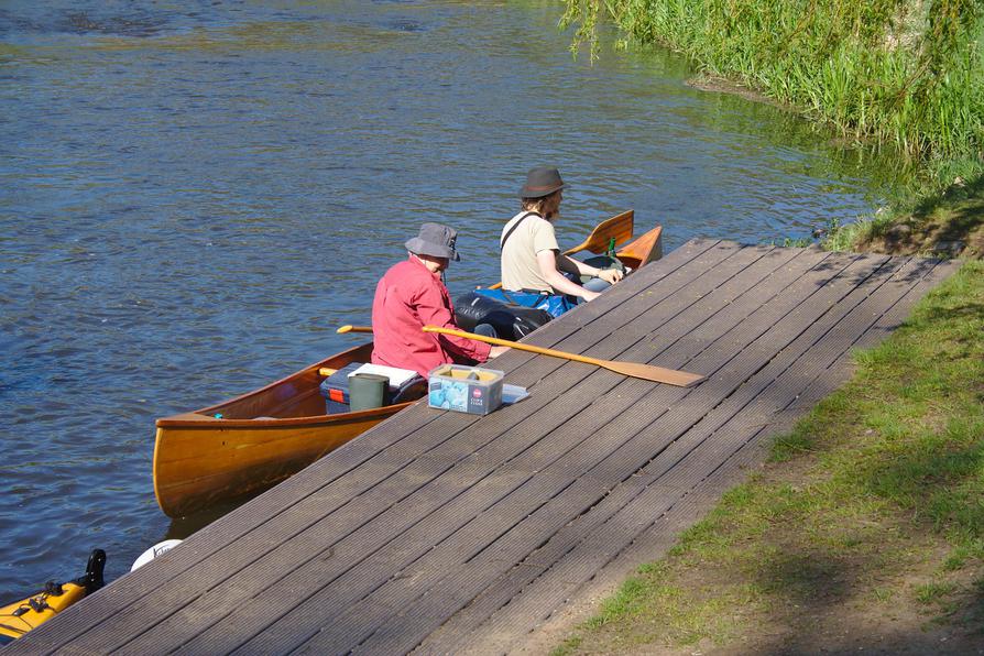 Tourenstart in Weitendorf an der Warnow