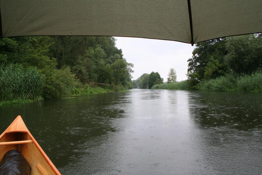 Regen im Oderbruch