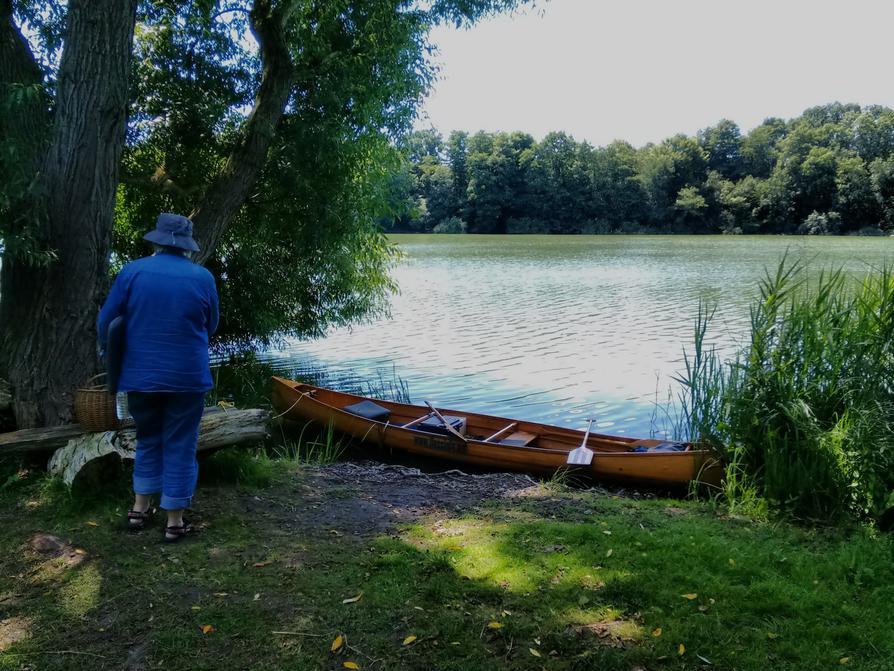 Pause an der Freudenholmer Bucht