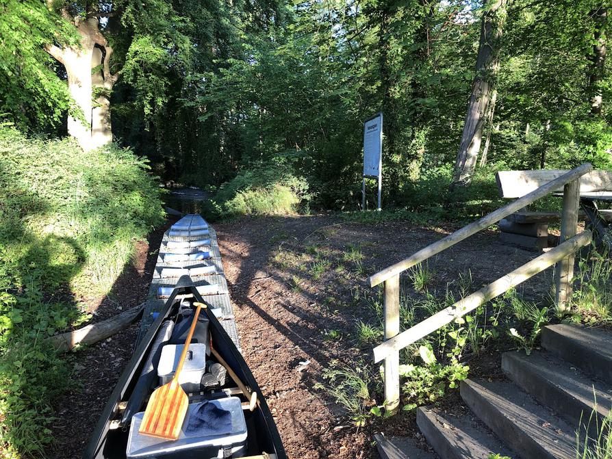 Rollenbahn bei der Ölmühle