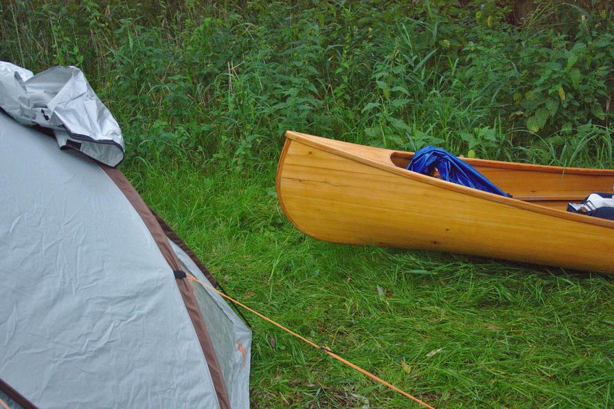 Private Zeltmöglichkeit in der Natur