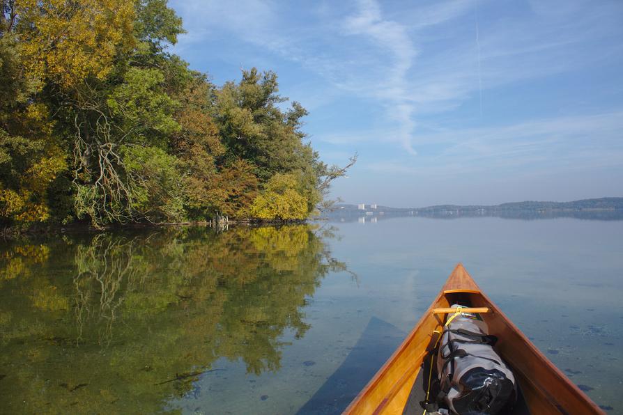 sehr flache Stelle an der Prinzeninsel