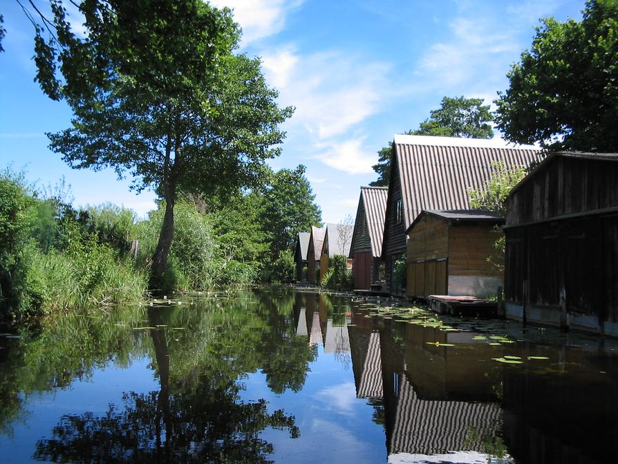 Blankenförde Bootshäuser