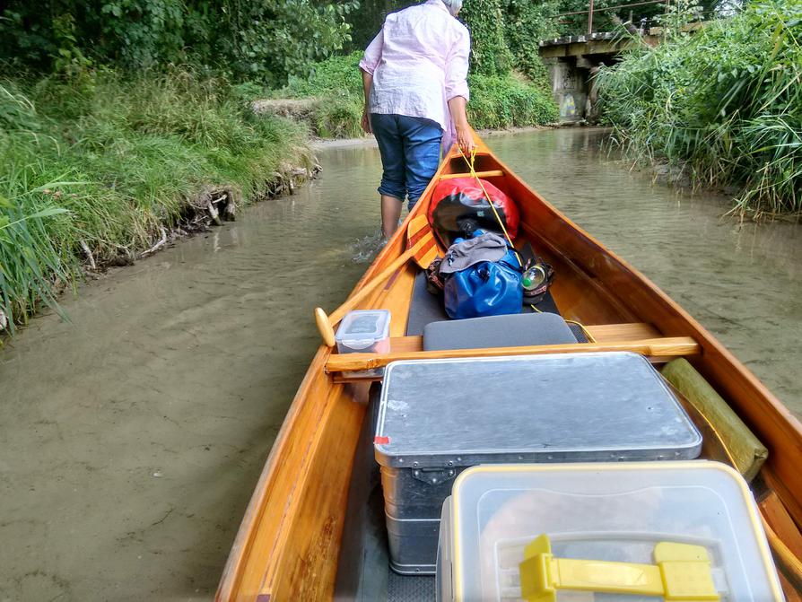 Treideln in der Schwaanhavel