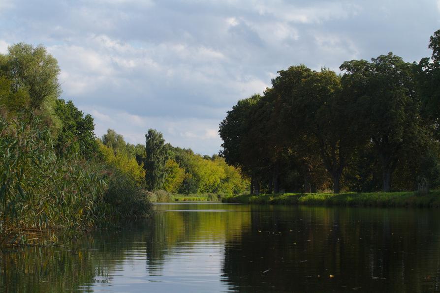 Vosskanal vor Bischofswerder Vosskanal vor Bischofswerder