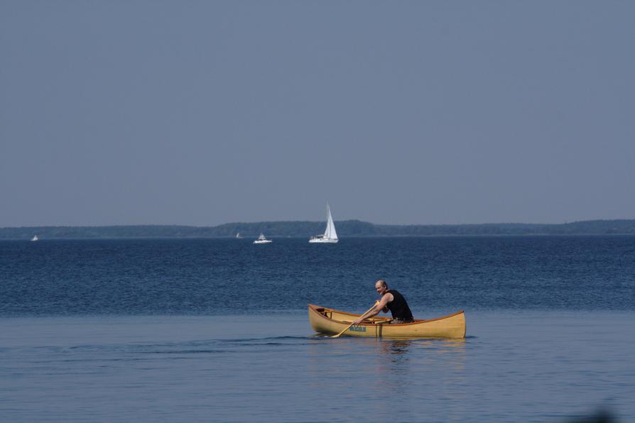 Kanu auf der Müritz