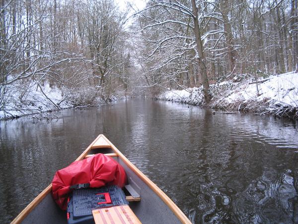 Winterlandschaft hinter Gut Rastorf