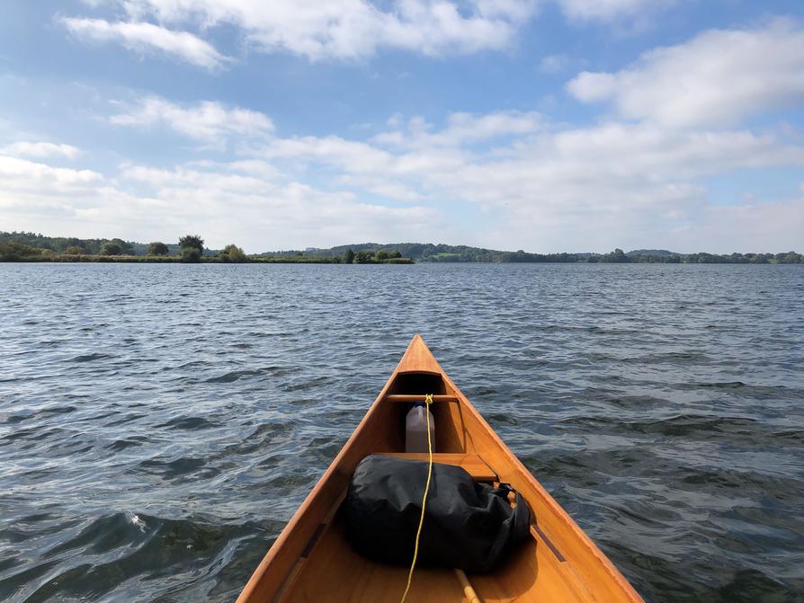 Behler See, Blick auf die Vogelinsel Großer Warder