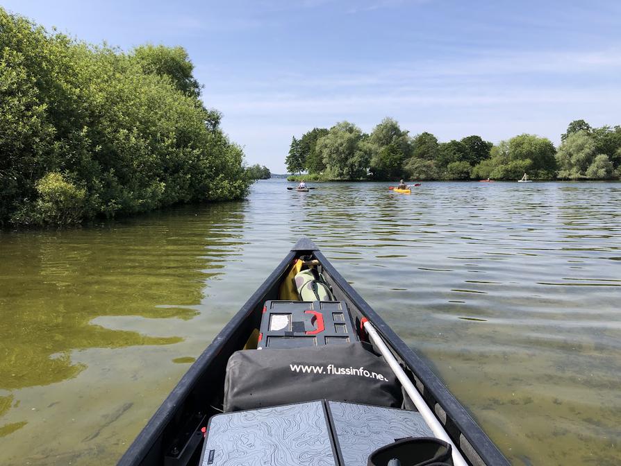 flache Stelle im Großen Plöner See