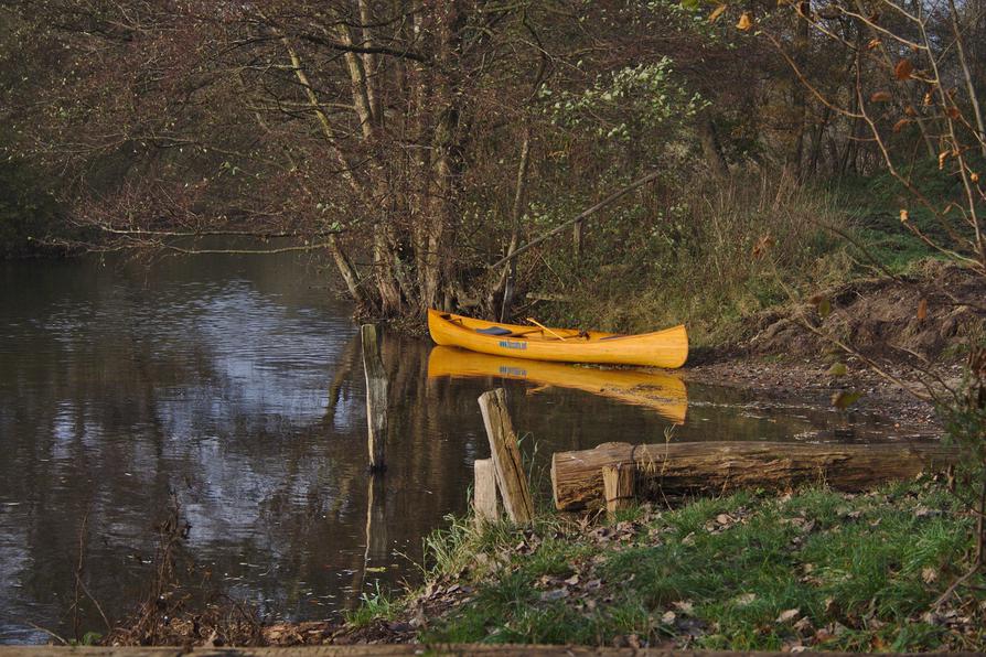 Pause an der Pferdebadestelle Bredeneek