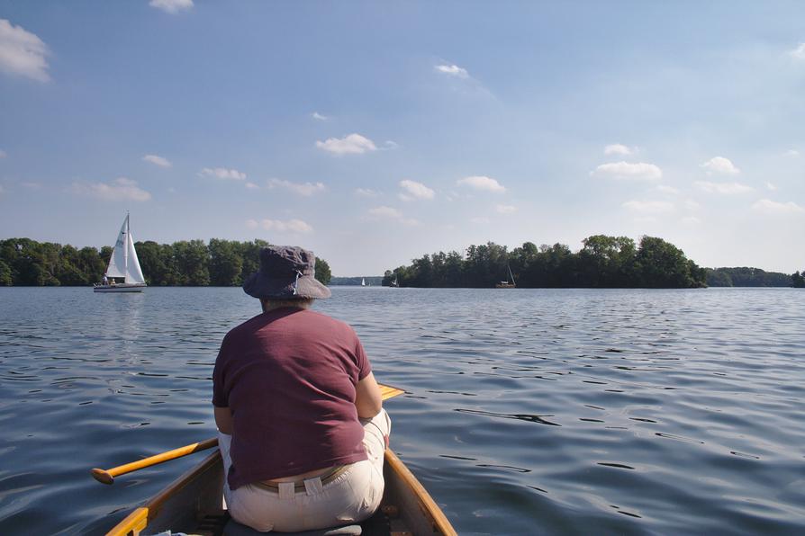 vor der Prinzenisel-Durchfahrt