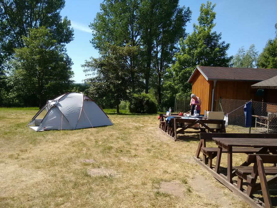 Wasserwanderrastplatz an der Trebel