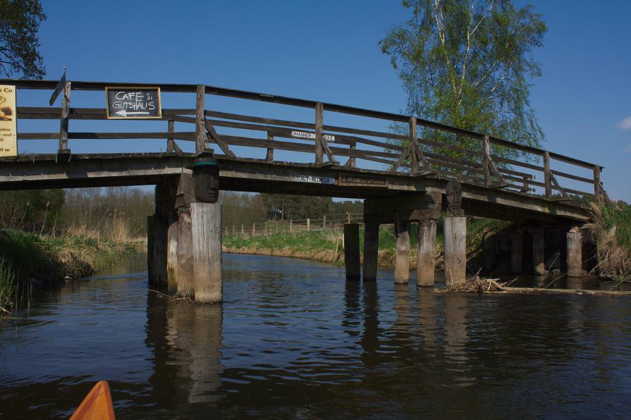 Alt Necheln-Zweimännerbrücke an der Warnow